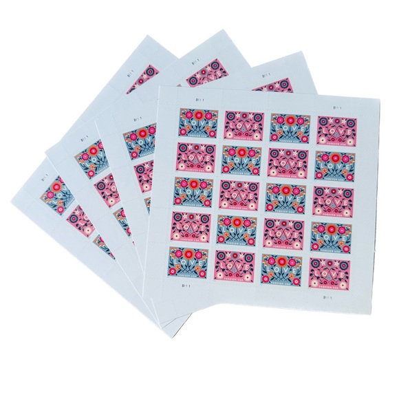 2022 Sunflower Forever Stamps 50 Books / 1000pcs